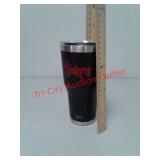 Huskers travel drink mug