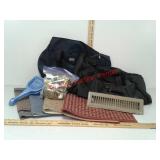 Door knob and deadbolt sets, 4 floor mats, heat