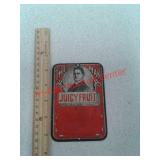 > Antique advertising Juicy Fruit the man Matchbox