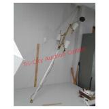 > vintage Spring adjustable lamp / light - tested