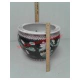 Ceramic jardiniere flower planter