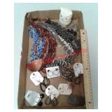 Variety costume jewelry - necklace, earrings and