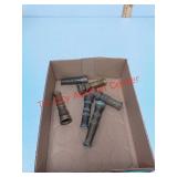 Lot of 6 brass water nozzles