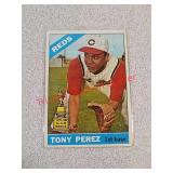 1966 Topps Cincinnati Reds Tony Perez baseball