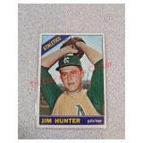 1966 Topps Jim Hunter "catfish" Kansas City