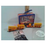 Lionel Train toys and metal lunch box