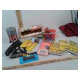 Tyco HO scale toy train track and accessories