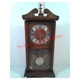 Necor 31 day mantel clock with pendulum