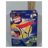 The amazing Pocket Chair new in box