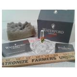 Waterford Crystal ring holder in box