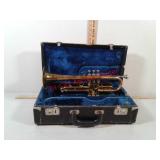 Bundy  H & A Selmer Antique Coronet in wood case