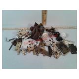 Antique vintage door knobs, hinges and locks