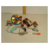 Louis Marx wind-up tin tank +++