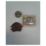 Siskiyou-bergamot belt buckle +
The Great