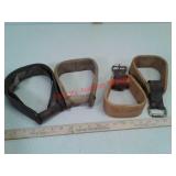 Vintage horse wood stirrups