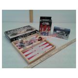 3 in 1 magnetic travel game Set, coin counters,