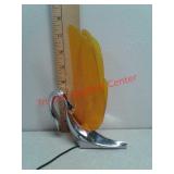 Vintage lighted Swan hood ornament