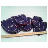 10 Crown Royal liquor bags