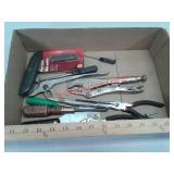 Misc tools - pliers, vice grips, screwdrivers + +