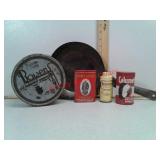 vintage "Cold handle" Pan & Tins