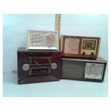4 Vintage Radios