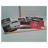 Various vintage car advertising books - 76 Ford