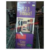 New ClosetMaid closet organizer