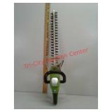 Green Works electric hedge trimmer