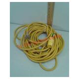 Extension cord, female end has been replaced, 3X3