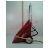 Radio cart wheelbarrow