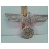 Cast iron German Nazi swastika eagle