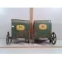 2 Primitive / antique John Deere seed boxes