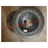 SET OF 2 NEW ATV / 4 WHEELER TIRES