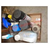 JOB LOT OF CLEANERS & PAINT