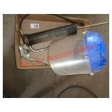 GREASE GUN & FULL FACE SHIELD