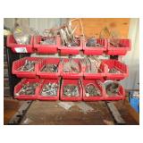 PARTS STORAGE BINS & CONTENTS