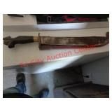 PHILIPPINES MADE KNIFE & LEATHER CASE