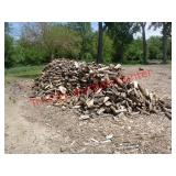 LARGE LOT OF SPLIT WOOD