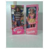 Shaving fun Ken and picnic pretty Barbie dolls