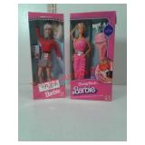 Ponytails and twirly curls Barbie dolls new in