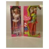 Skating dream and Movin groovin Barbie dolls