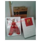 1998 holiday gift porcelain Barbie new in box