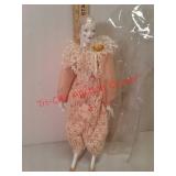 Denton doll collection porcelain Periot doll with