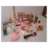 Assorted dolls as shown