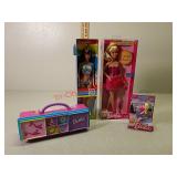Job Lot Barbie dolls Teresa, accessory box and