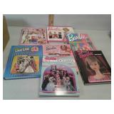 Lot of Barbie doll books