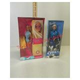 Malibu and Oreo school time fun Barbie dolls new