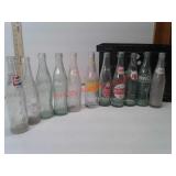 Vintage pop / soda bottles Pepsi dr