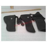 3 nylon holsters Blackhawk and Quest