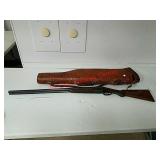 Belgium Acier Bavard 20ga side by side shotgun